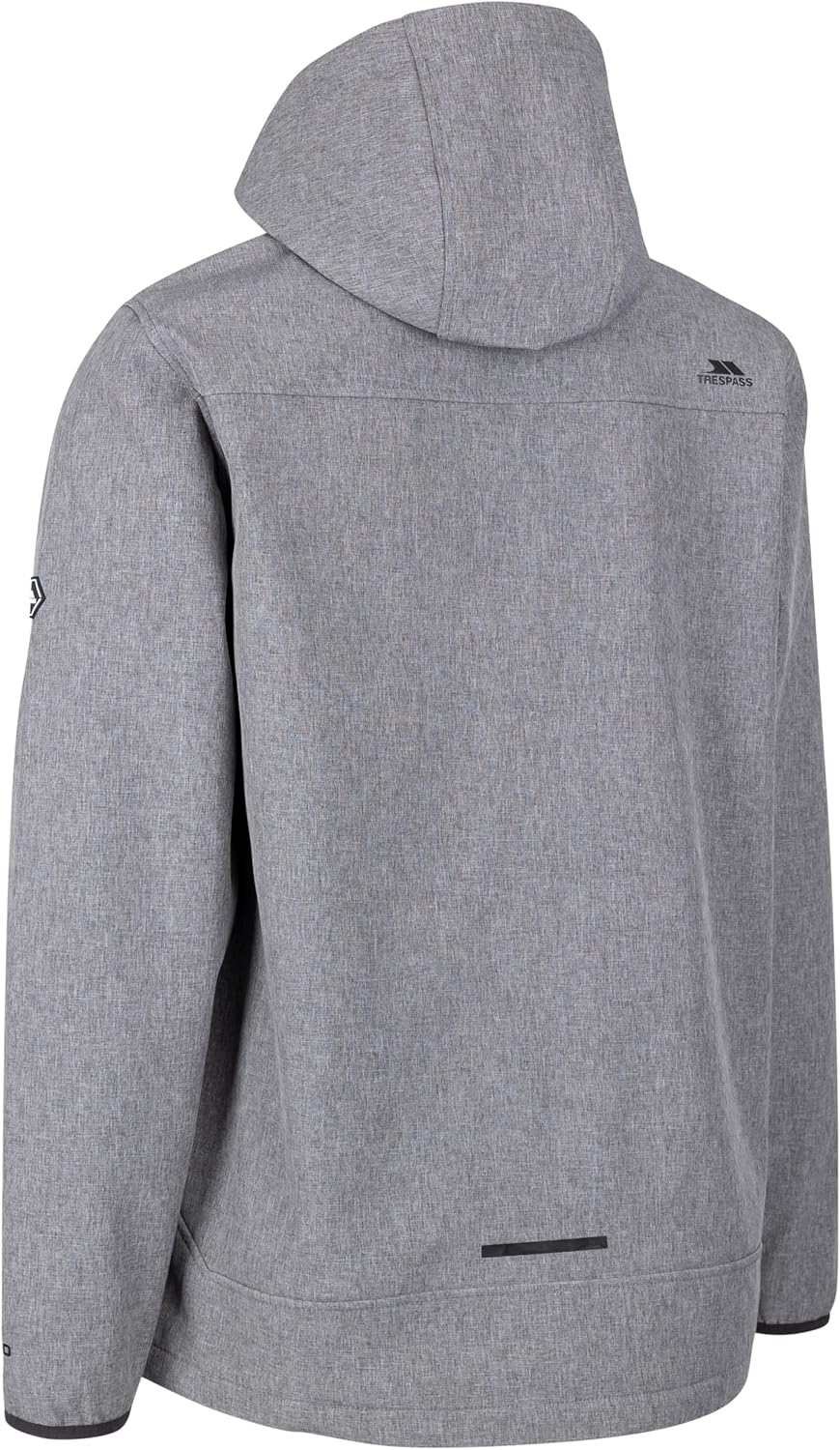 Trespass Mens Anak Soft Shell Jacket (M) (Black Marl)