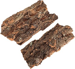 balacoo 2pcs Turtle Basking Platform Bark Aquarium Tank Tortoise Ramp Reptile Ladder Hiding Resting Terrace Landscaping Aquarium Turtle Dock Floating