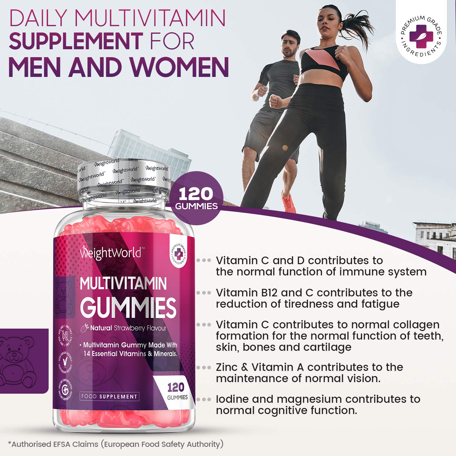 Multivitamin Gummies For Adults 120 Chewable Vitamin Gummies 14