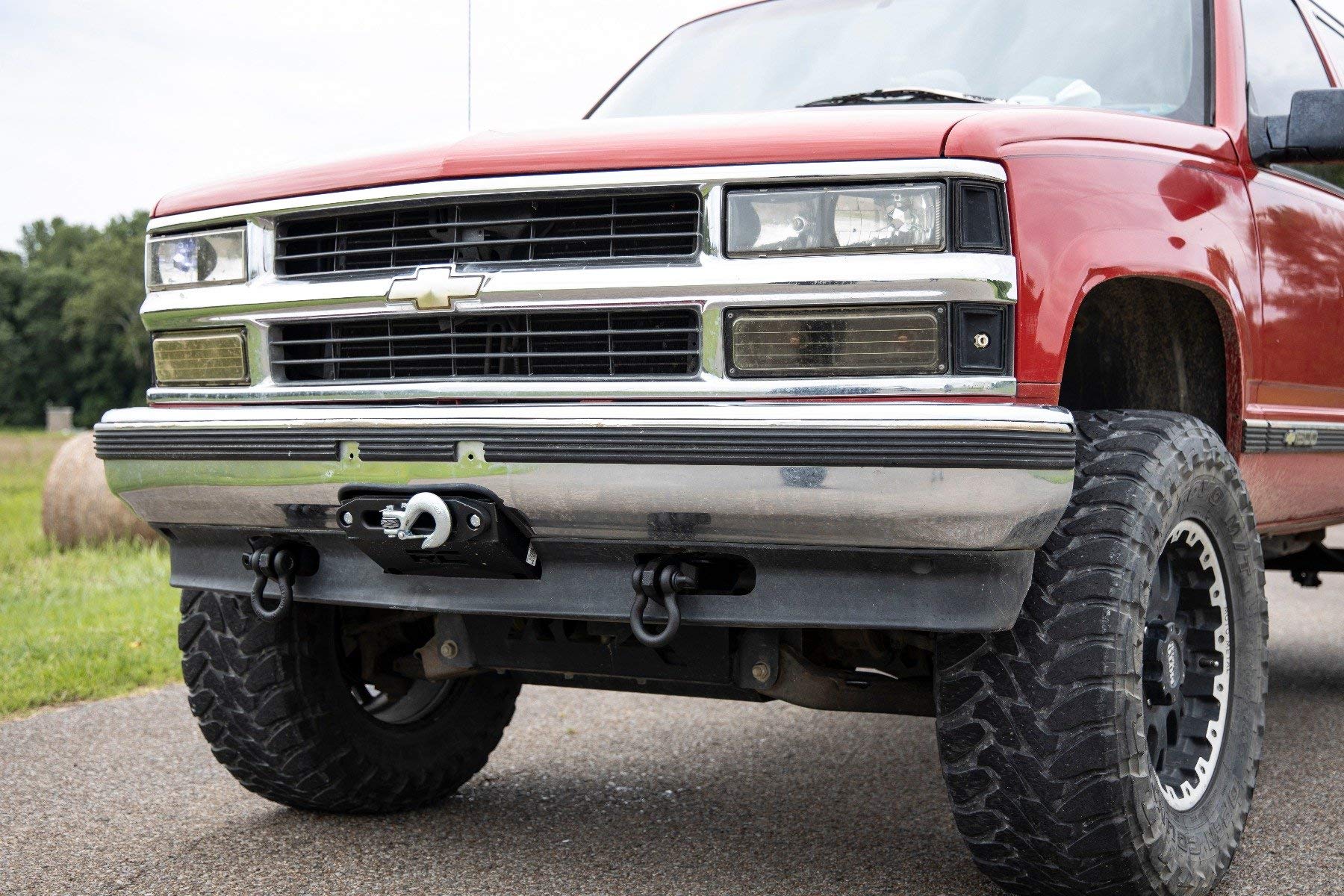 Rough Country Abschlepphaken Bügelhalterungen für 88-98 Chevy/GMC C1500/K1500 - RS163