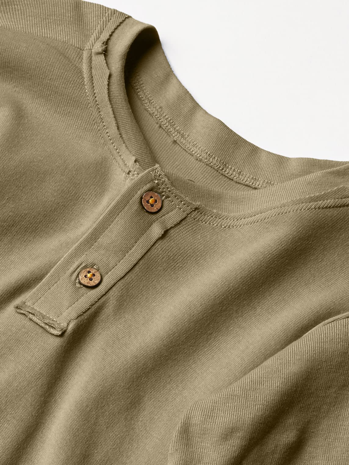 The Honest Company Dziecięca koszulka Henley z bawełny organicznej z długim rękawem