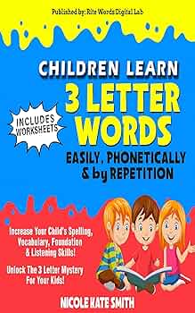 Amazon | CHILDREN LEARN 3 LETTER WORDS ~ EASILY