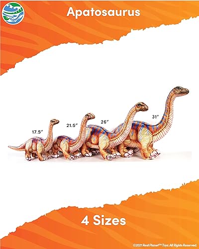 Miniatura 3 de Real Planet Juguete de peluche de dinosaurio de 17.5 pulgadas, animales de peluche de dinosaurio, peluche de dinosaurio de peluche, juguetes
