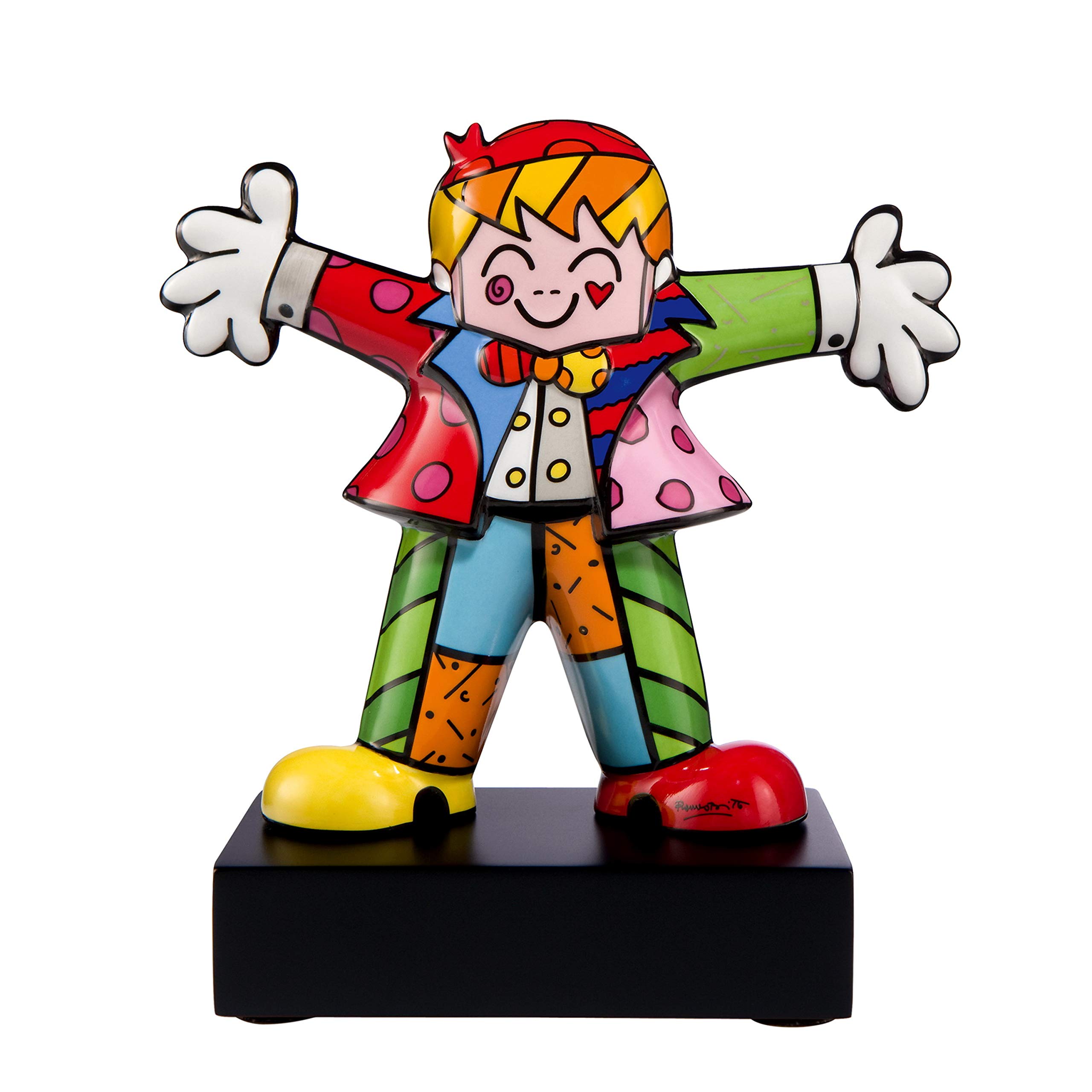 GoebelHug Too Pop Art Romero Britto Figure 15.5 cm