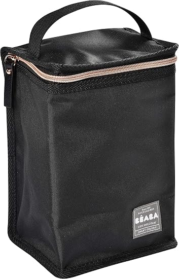 Béaba Sac Repas Isotherme Bébé Évolutif Noir