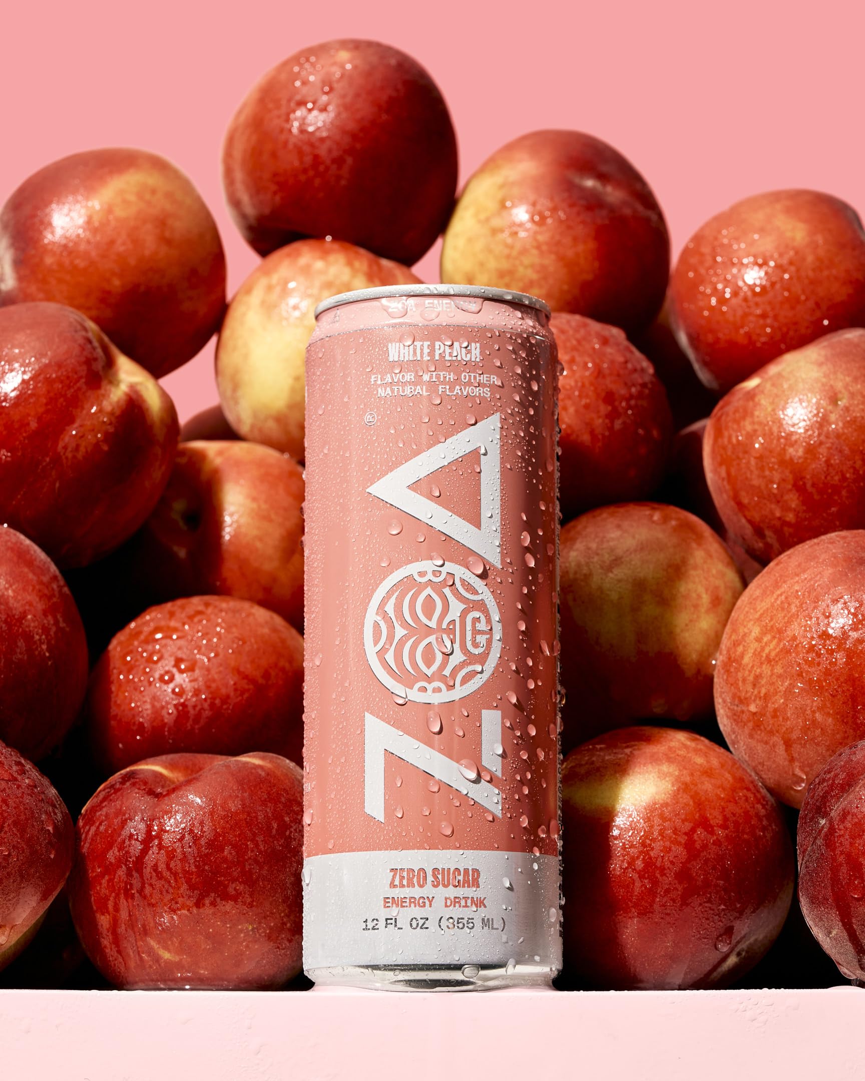 ZOA Zero Sugar Energy Drink Variety Pack, Sugar Free with Electrolytes, Healthy Vitamin C, Amino Acids, Essential B-Vitamins, and Caffeine from Green Tea, 18 12 oz cans, White Peach, Tropical Punch, Frosted Grape
