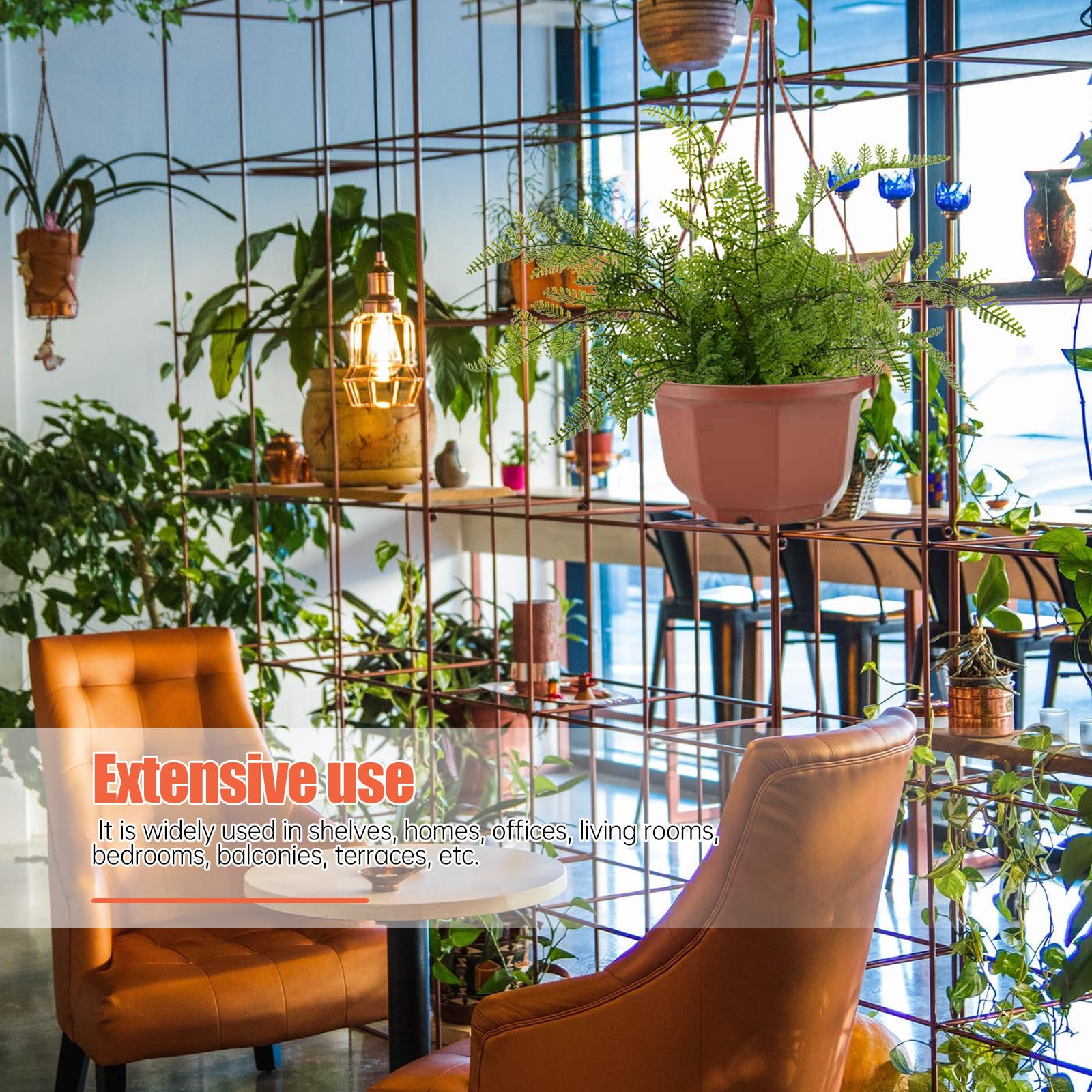 60 Stück Blumentopfhaken aus Kunststoff Praktische Pflanzaufhänger für Hängende Topfpflanzen Wetterfeste Garten Haken für Terrasse und Balkon
