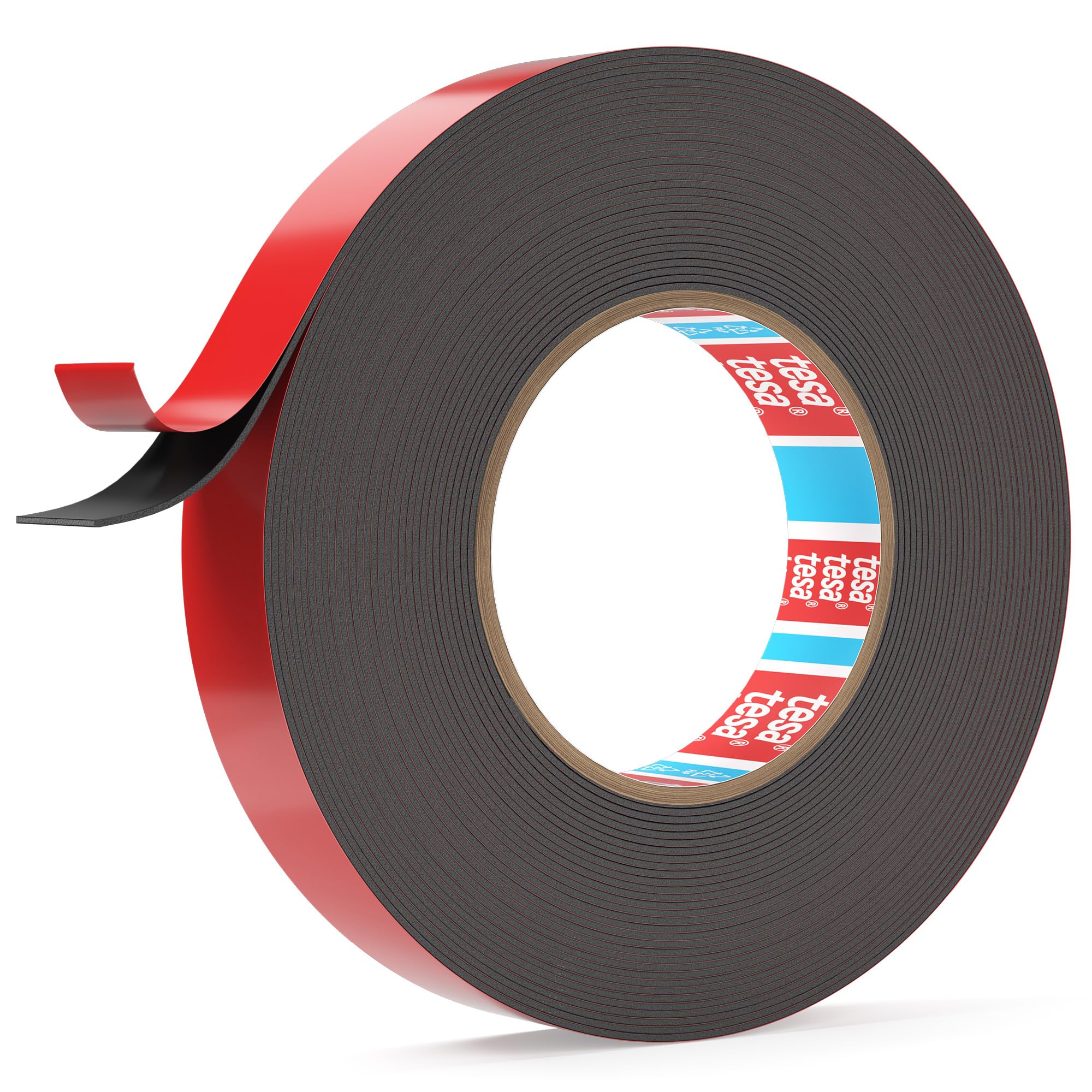 Emitever 6411 Heavy Duty Double Sided Tape - 10mm x 11m, Super Strong Mounting Tape, Waterproof Acrylic Foam High Adhesion, Suitable for Automotive, Home Decor, Outdoor Repairs, Installation