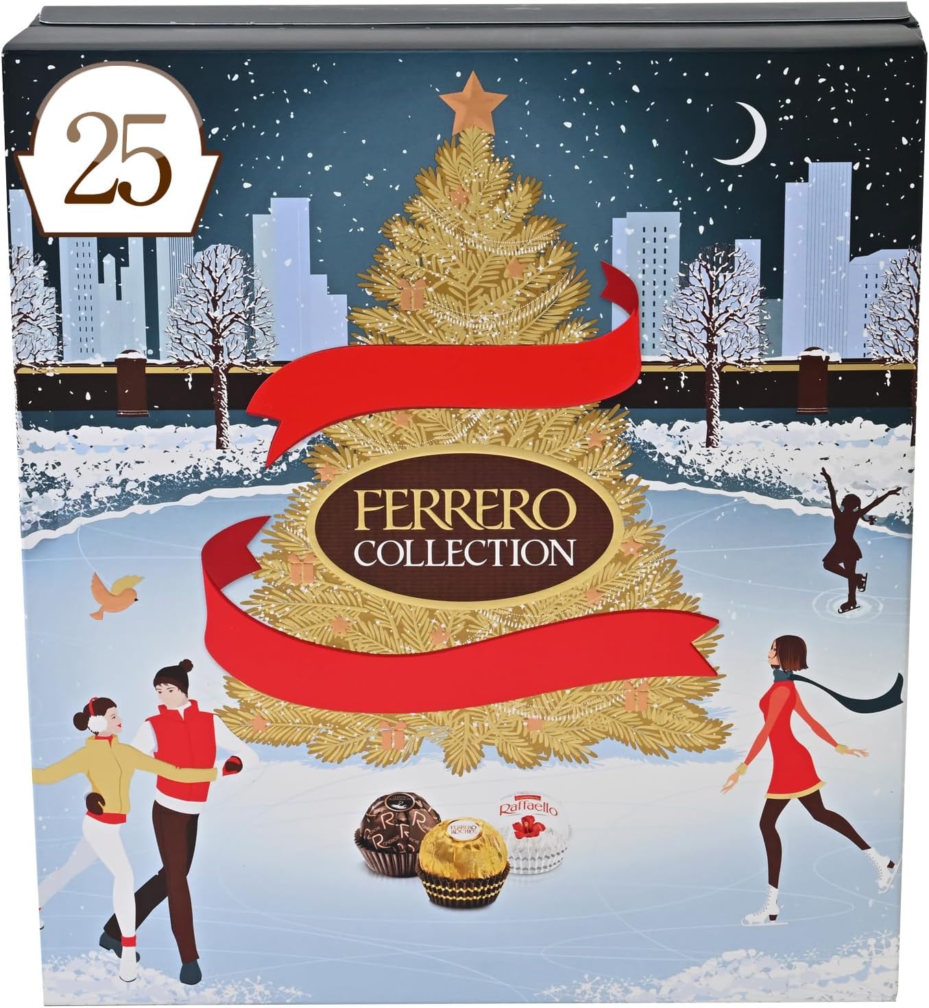 Ferrero Collection Chocolate Pralines Advent Calendar, 271 g