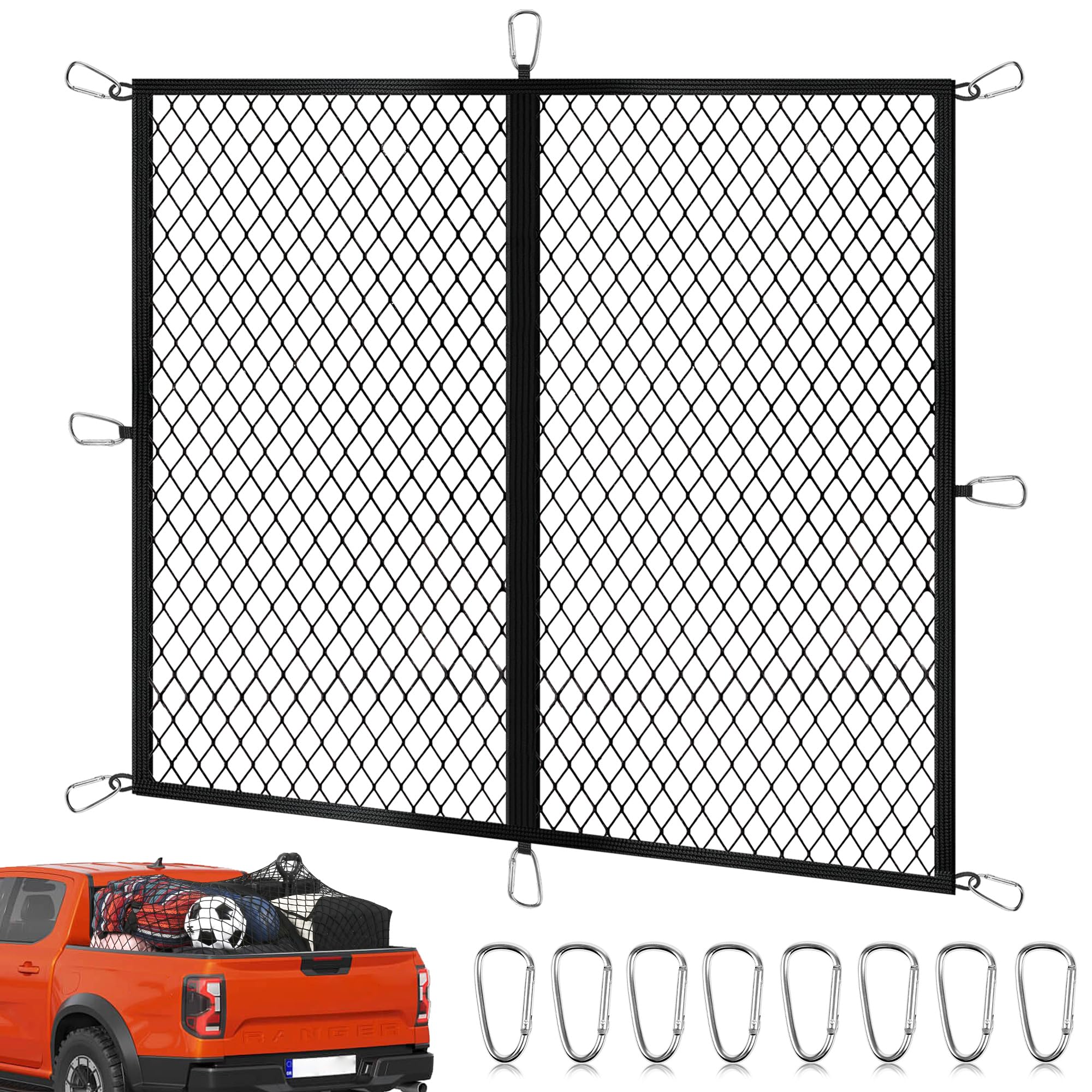 Kilwani Cargo Net - truck bed and tailgate accessories | Mubboo