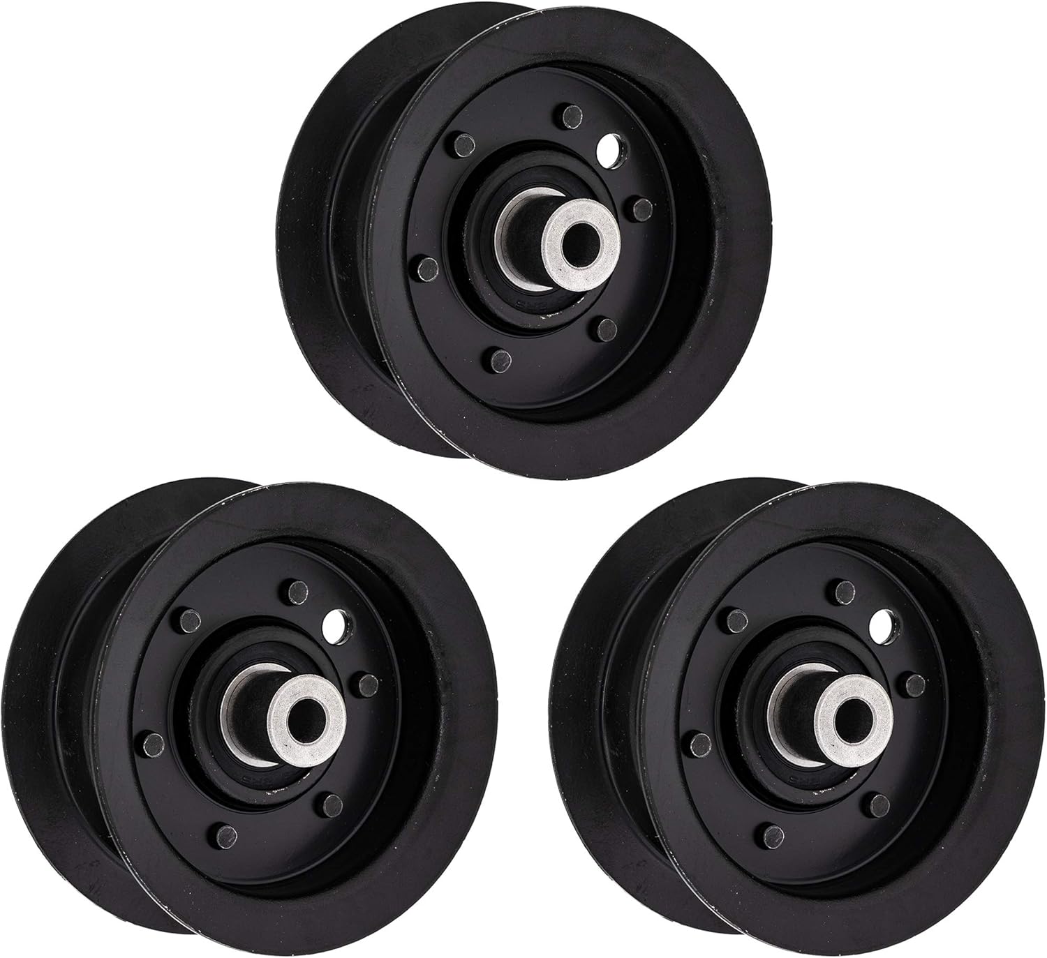 8TEN Flat Idler Pulley for Toro Exmark Lawn Boy 17-44HXL Wheel Horse 88-5630 3 Pack