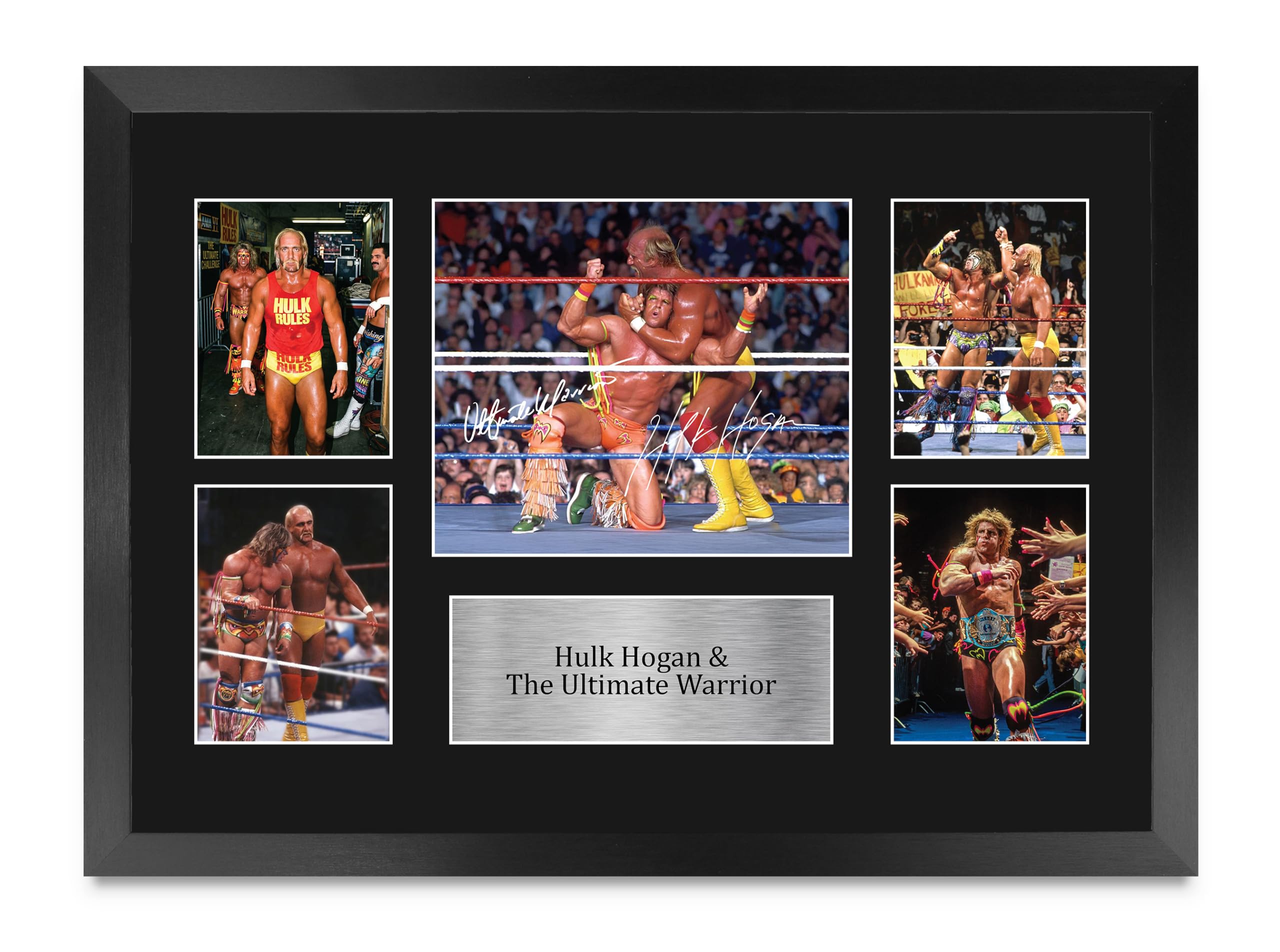 Cuadro WWE de Hulk Hogan Decoración de Pared para Despacho A3 8
