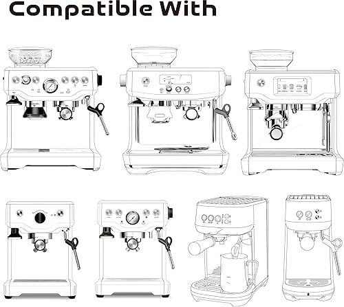 Miniatura 6 de Disco limpio de silicona espresso para Breville Espresso Machine Kit de limpieza Bes870XL A Bes860XL Bes840XL Bes450 Bes500 Bes878BSS Bes880