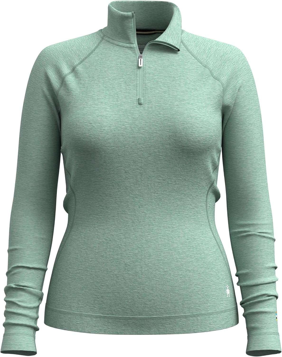 Smartwool Women's Classic Thermal Merino Base Layer 1/4 Zip - Image 4