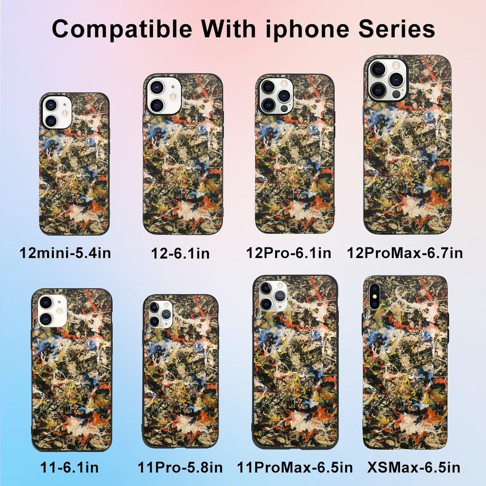 Amazon.co.jp: iPhone 15 Proケース ジャクソン・ポロック Jackson