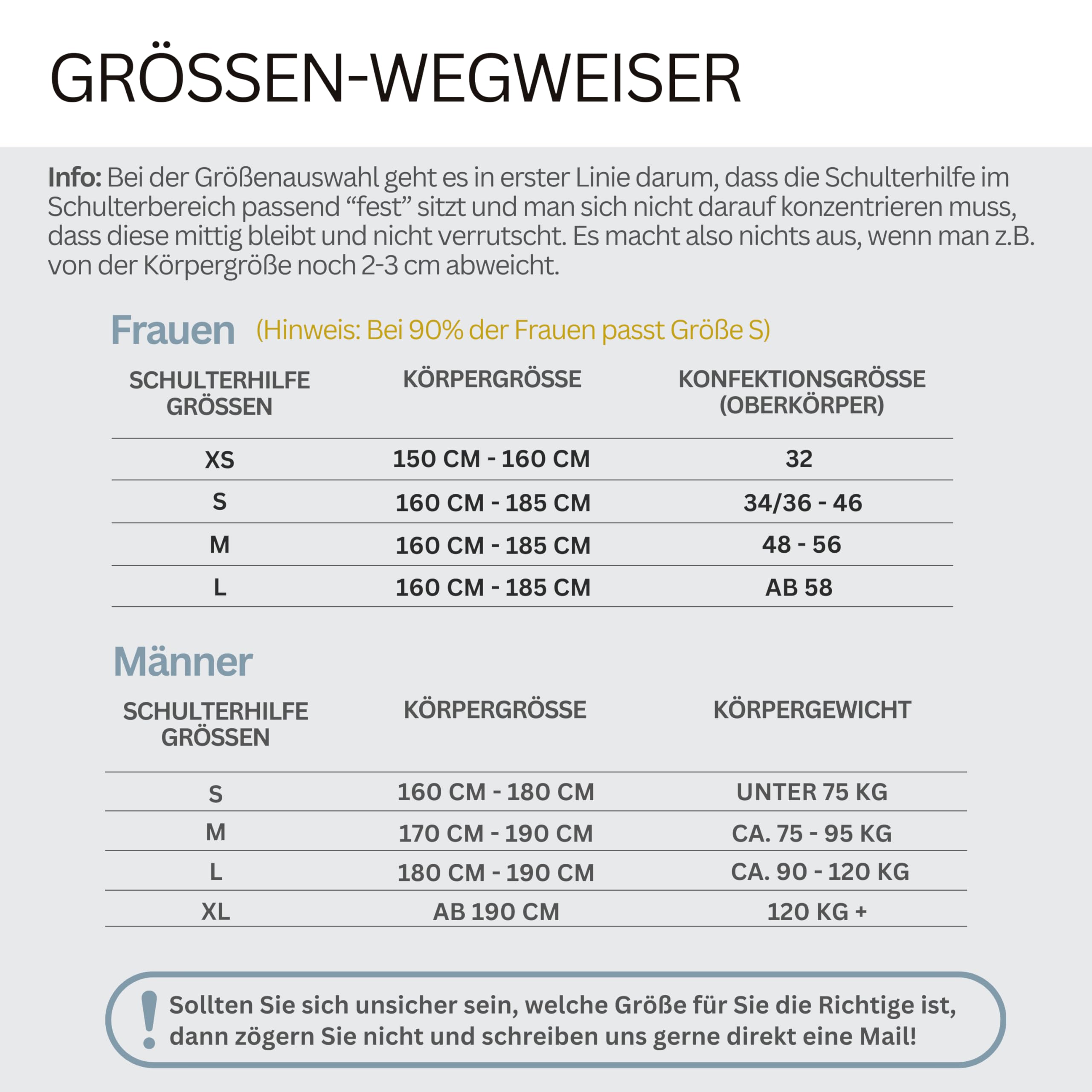 Schulterhilfe® Optima Comfort-Set Schultertrainer gegen Schulterschmerzen & zur Haltungskorrektur – Alternative zu Bandage & Rücken Geradehalter