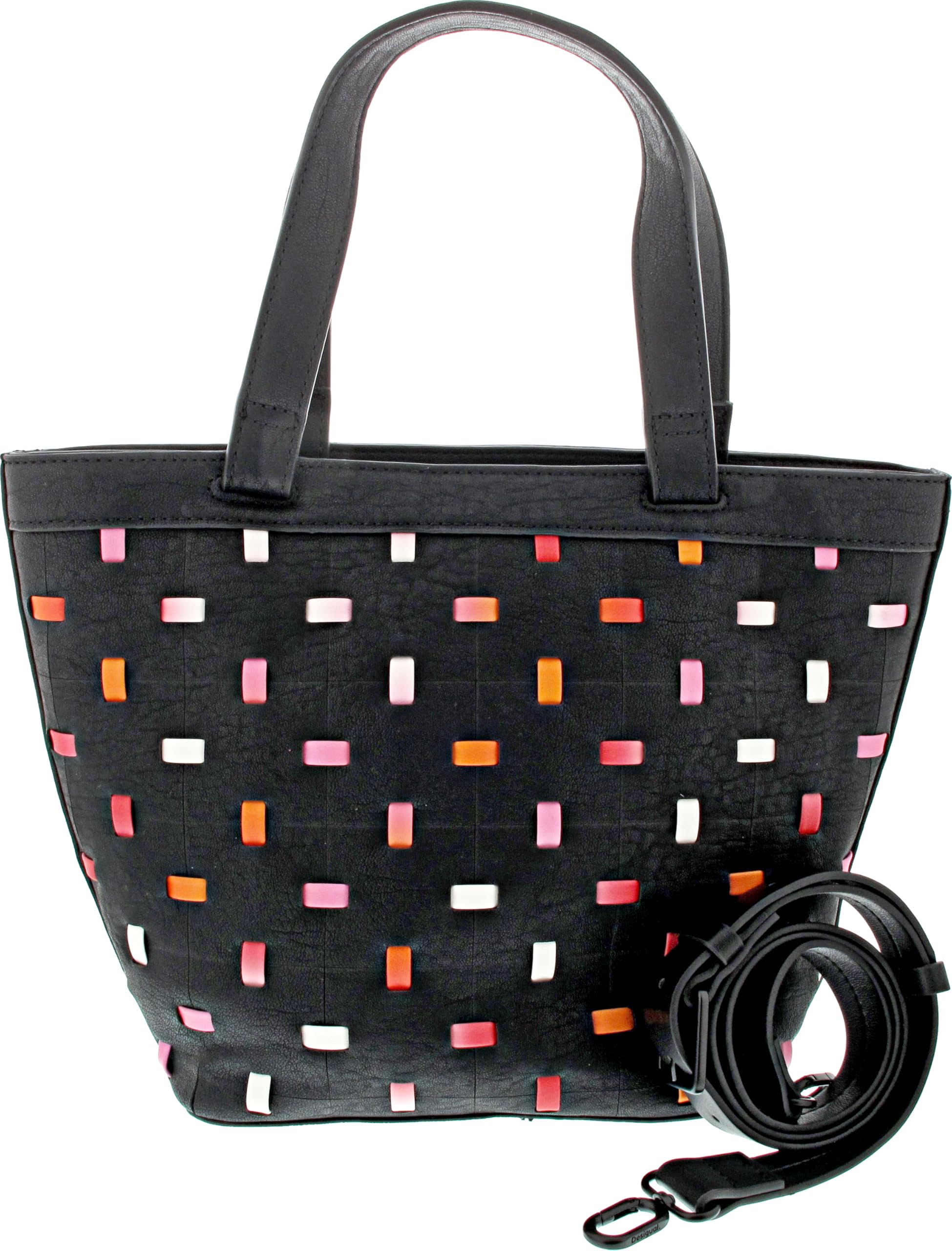 Desigual handbag shoulder bag Fantasia Valdivia Shopping Bag Black