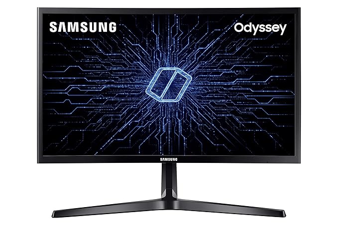 Samsung 24-inch FHD(59.8cm), 144 Hz, 1800R Curved Gaming Monitor, AMD FreeSync, Low Input lag, Eye Saver Mode (LC24RG50FZWXXL, Black) at Rs. 13155