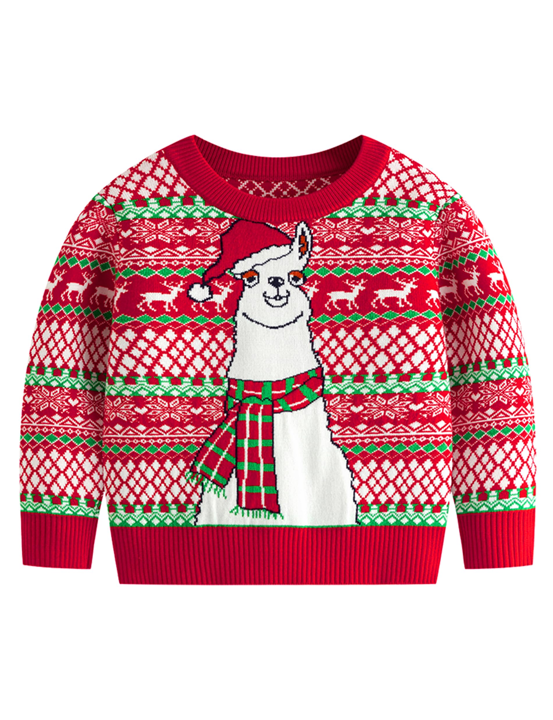 Remimi Kids Christmas Sweater for Toddler Girls Boys Holiday Pullover Top