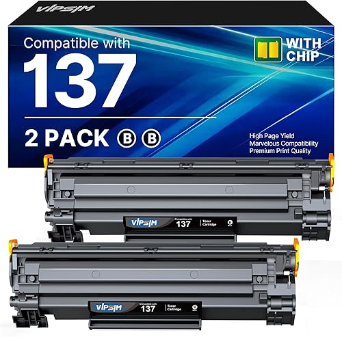 Cartucho de tóner de repuesto 137 para Canon 137 Cartucho de tóner negro CRG137 9435B001AA para usar con impresora ImageClass D570 LBP151dw MF216n