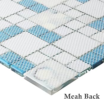 Amazon.co.jp: Blujellyfish Thoosa ガラスタイル 2インチ x 2