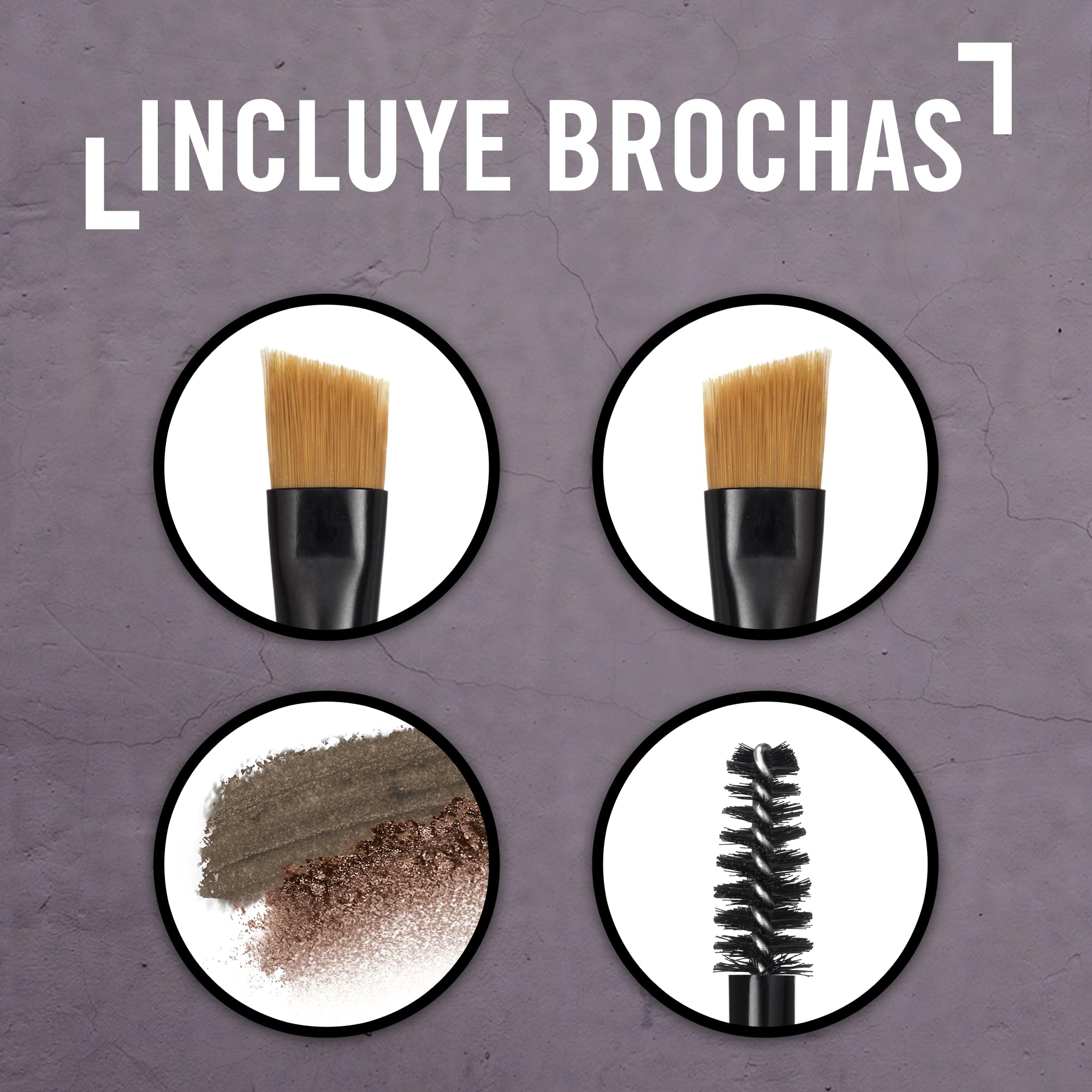 Rimmel London Kit Sopracciglia Brow This Way - Sopracciglia Perfette in 3 Step - Dark Brown - 17.2 g