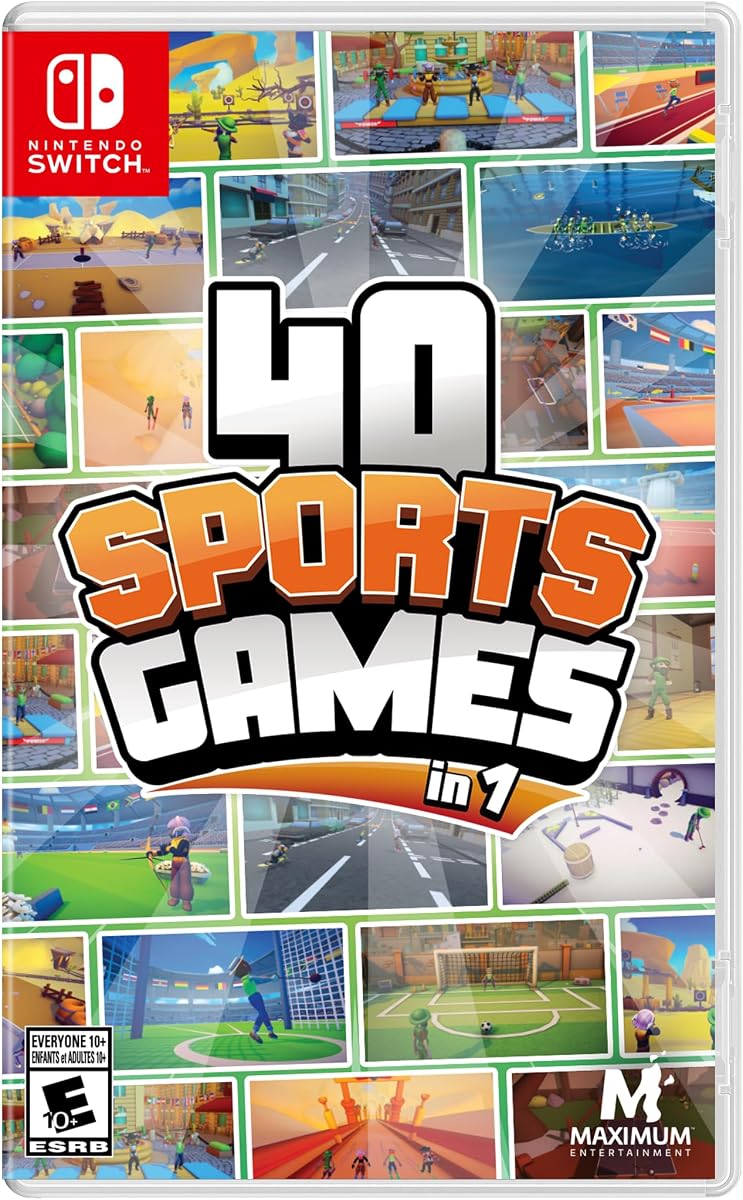 40 Sports Games In 1 Nintendo Switch
