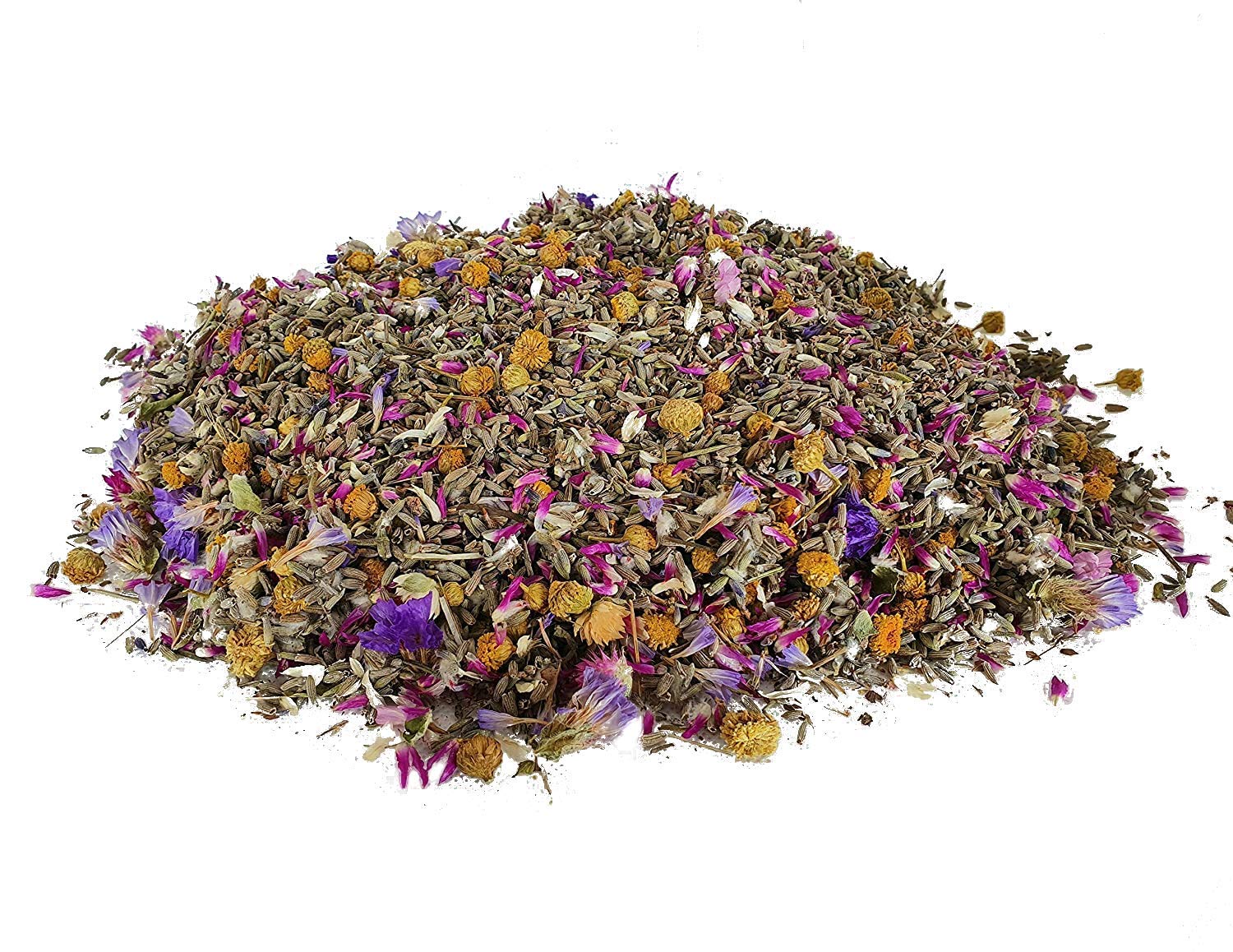 Lavanda Experience, Confeti de Flores Silvestres Aromático y Multicolor,Mezcla de Flores Secas Biodegradables y Naturales, Paquete de 1 litro