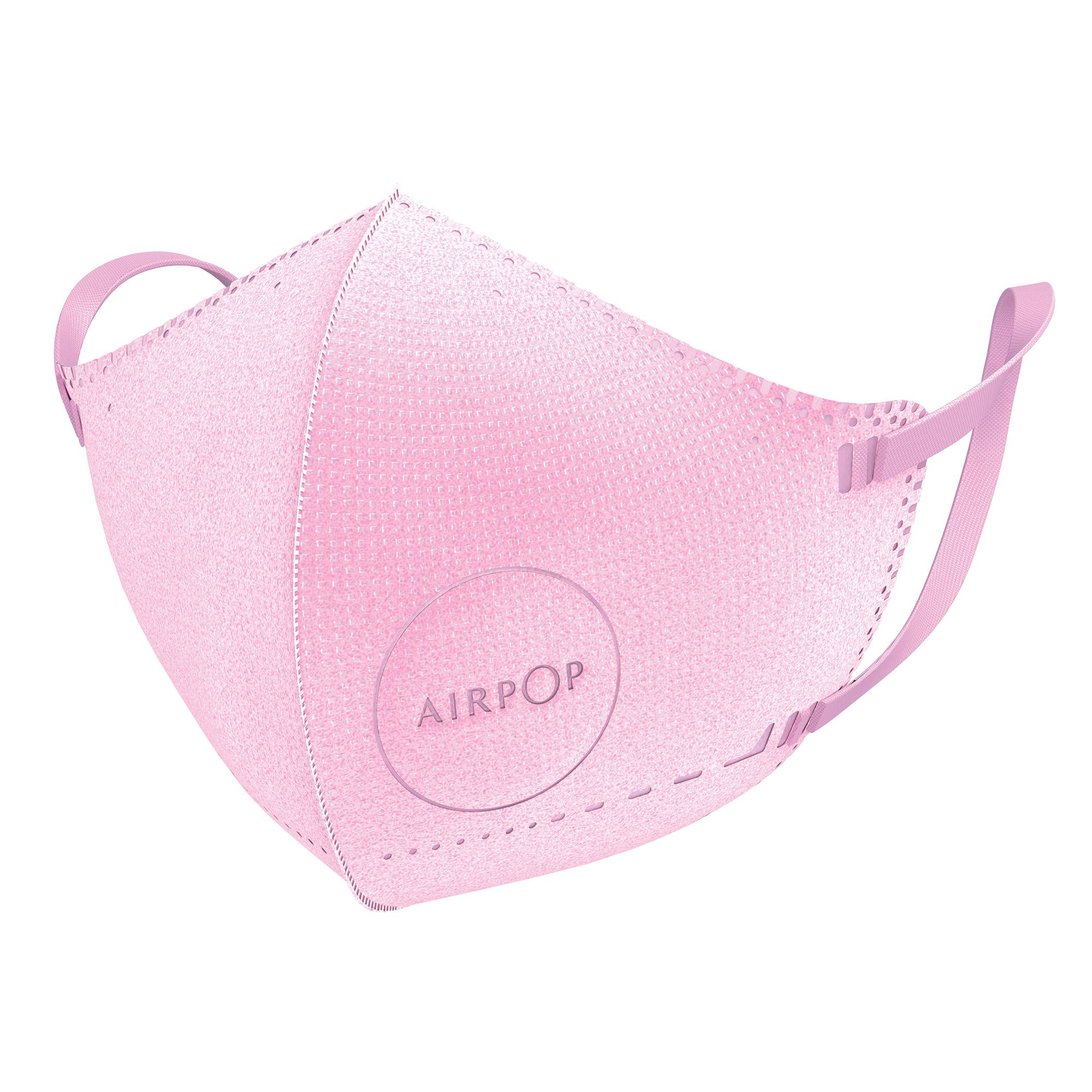 AIRPOP Kids Face Mask 4 Pack, Reusable Washable 4-Layer Face Coverings, Contoured Fit, Lightweight Design, Kids Face Masks for Repeated Wear, 4 Pack, Pink 4 Pack, 4 Count (Pack of 1)