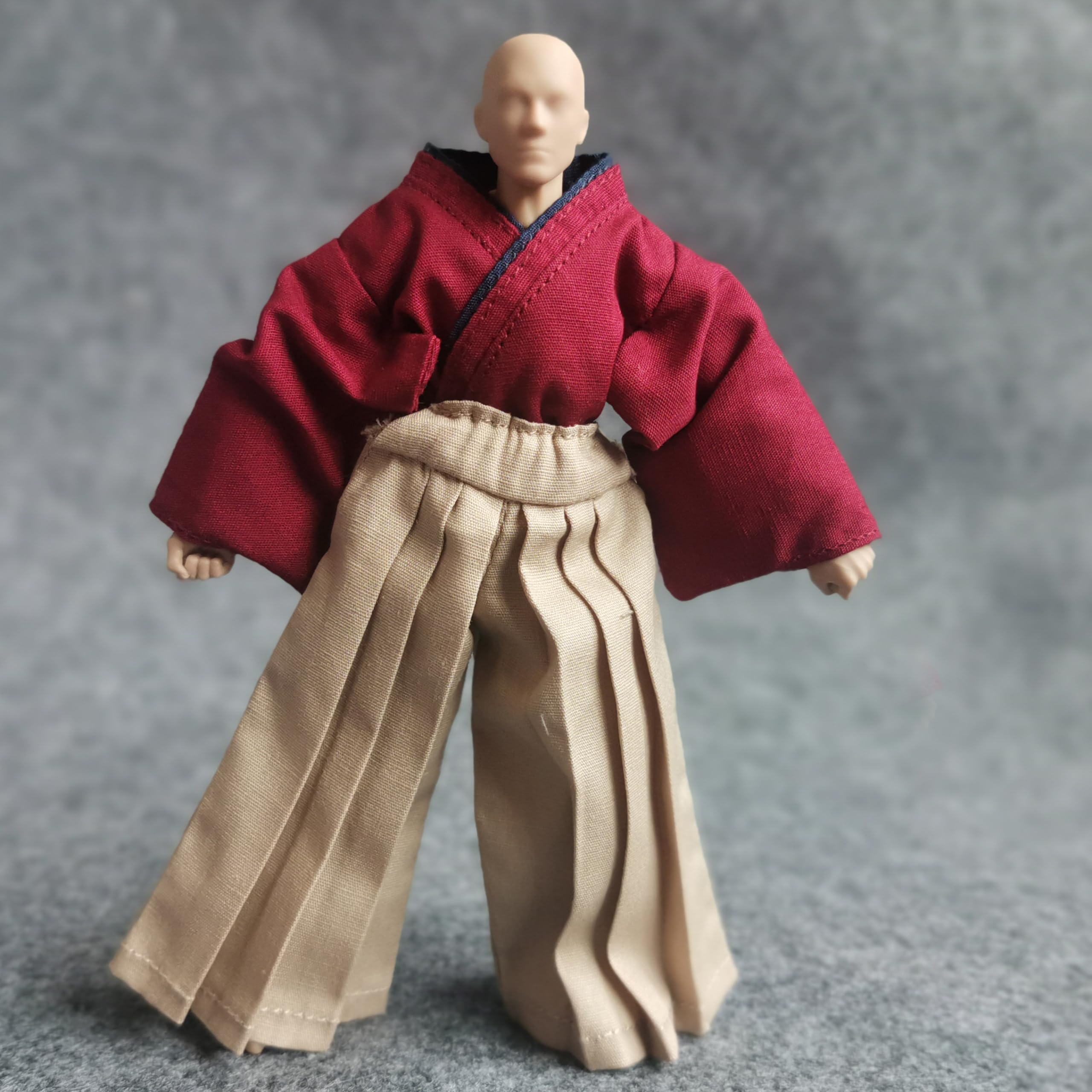 Amazon.com: 1/12 Samurai Uniform Kimono Clothes for 6