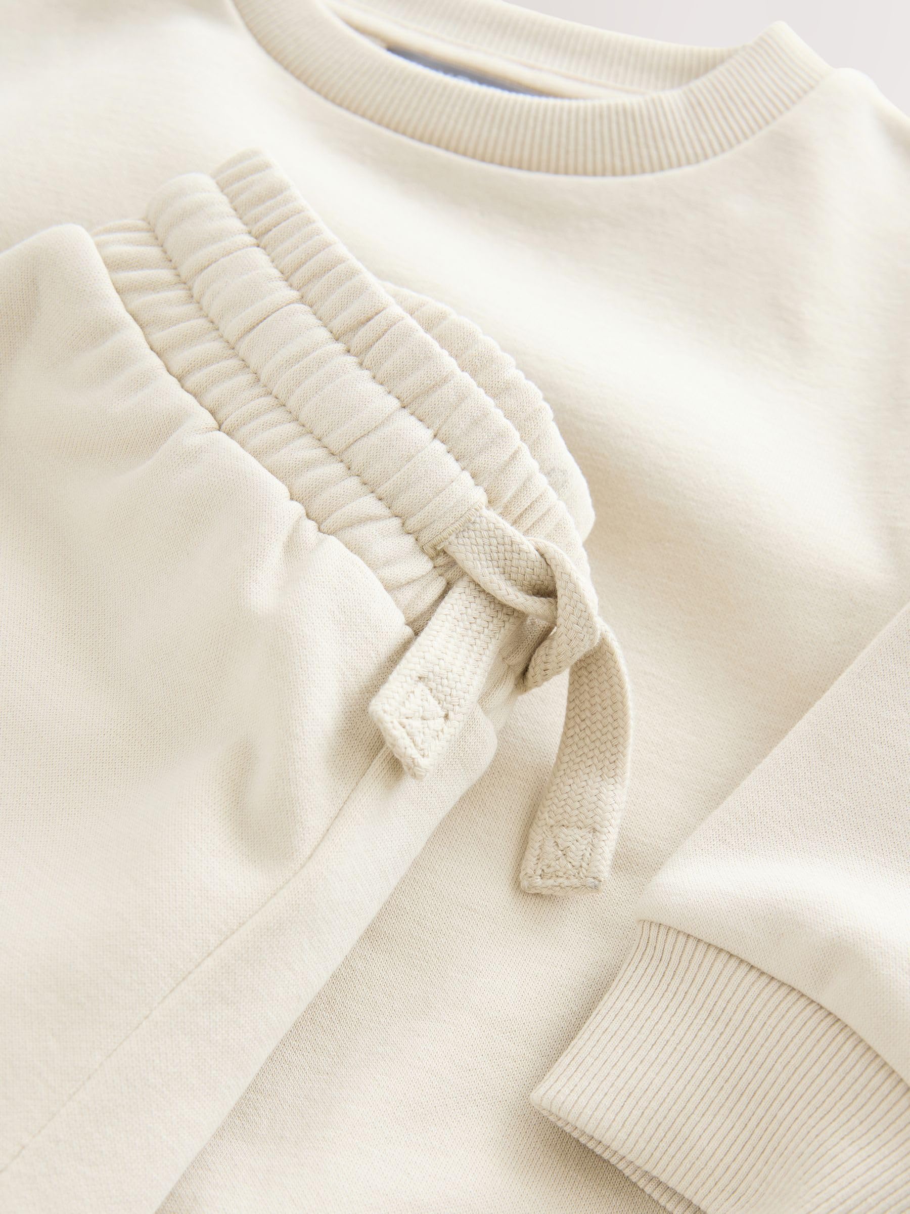 NEXT Niños Conjunto de sudadera y pantalones de chándal lisos