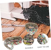 Vista 2 de Tiras de diamantes de imitación autoadhesivas para manualidades, 1 rollo de banda de diamantes de imitación para proyectos de bricolaje