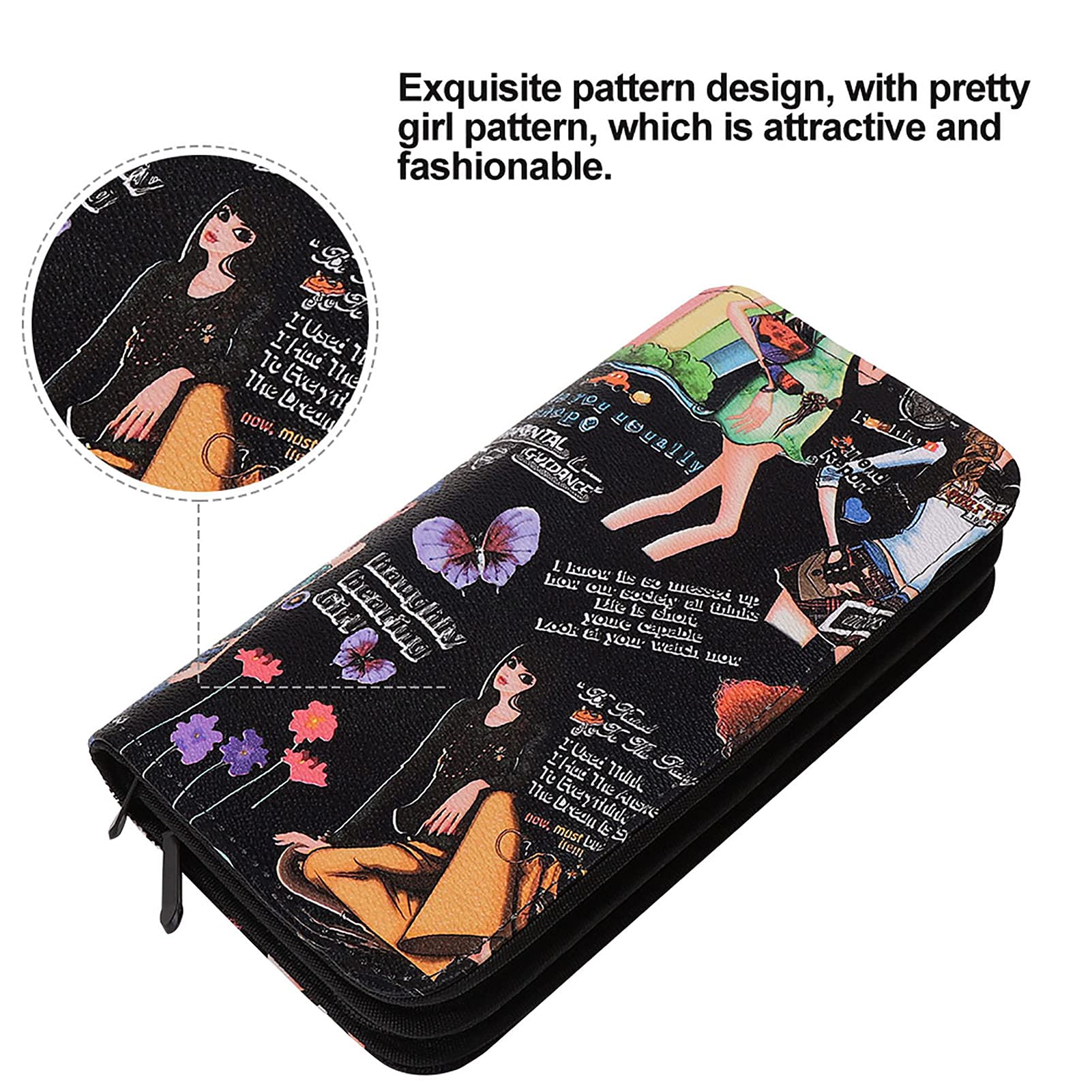 Hair Scissors Storage Case, Waterproof Hairdressing Tools Storage Bag Hair Salon Scissors Comb Barber Tool Case Pouch