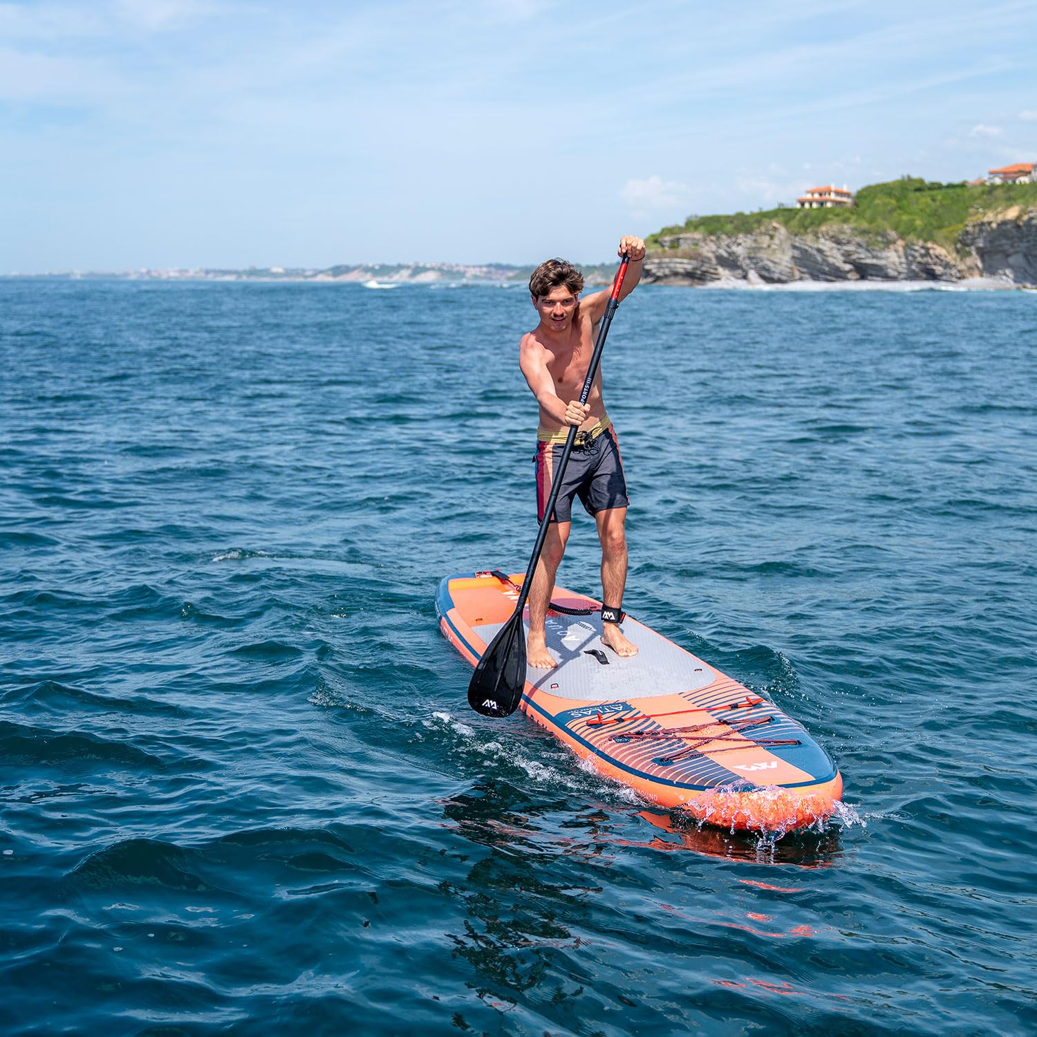 SUP Aqua Marina Atlas 366 x 86 x 15 cm nadmuchiwana deska surfingowa dla początkujących i zaawansowanych z akcesoriami