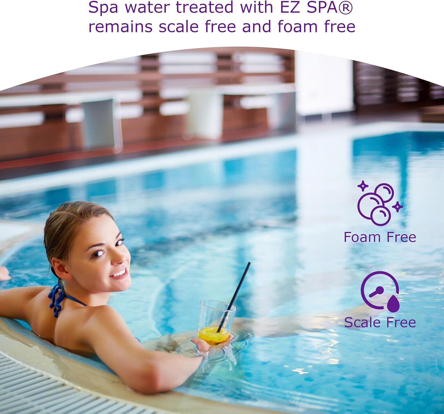 Complete Weekly Spa Care Maintenance – Advanced Total Alkalinity Balancer and Water Treatment Solution for Hot Tubs and Spas - 1 lb with Test Strips