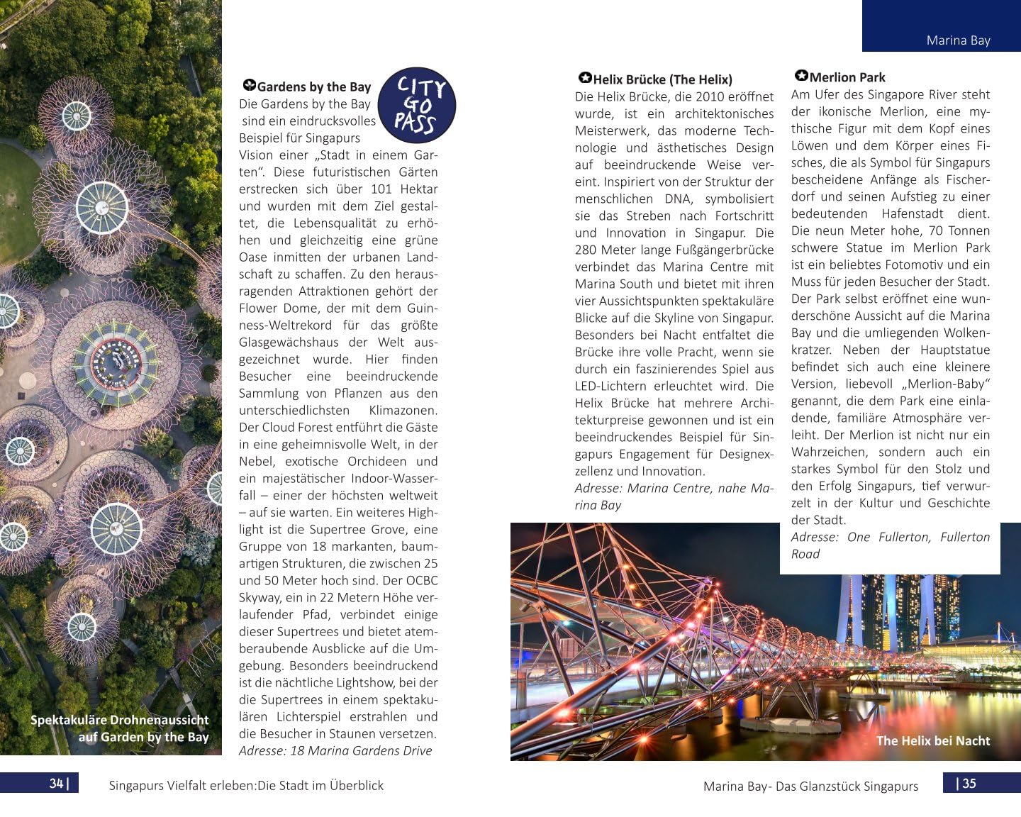 Faszination Singapur: Authentische Erlebnisse in der pulsierenden Stadt - Entdecke futuristische Architektur und versteckte Gärten abseits des Trubels inklusive Onlinekarte