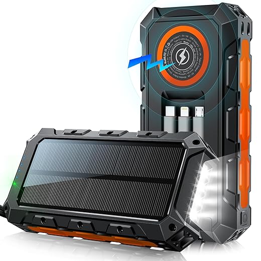 IKHDCYH 52,800mAh High-Capacity Solar Pack