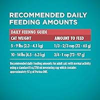 Vista 10 de Purina ONE Alimento seco natural para gatos, Tender Selects mezcla con salmón real, bolsa de 16 libras