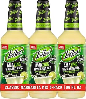 Zing Zang Margarita Mix, Made with 3 Citrus Fruit Juice Blend, Non-Alcoholic Cocktail Mixer, 32 Fl Oz Bottles (Pack of 3)