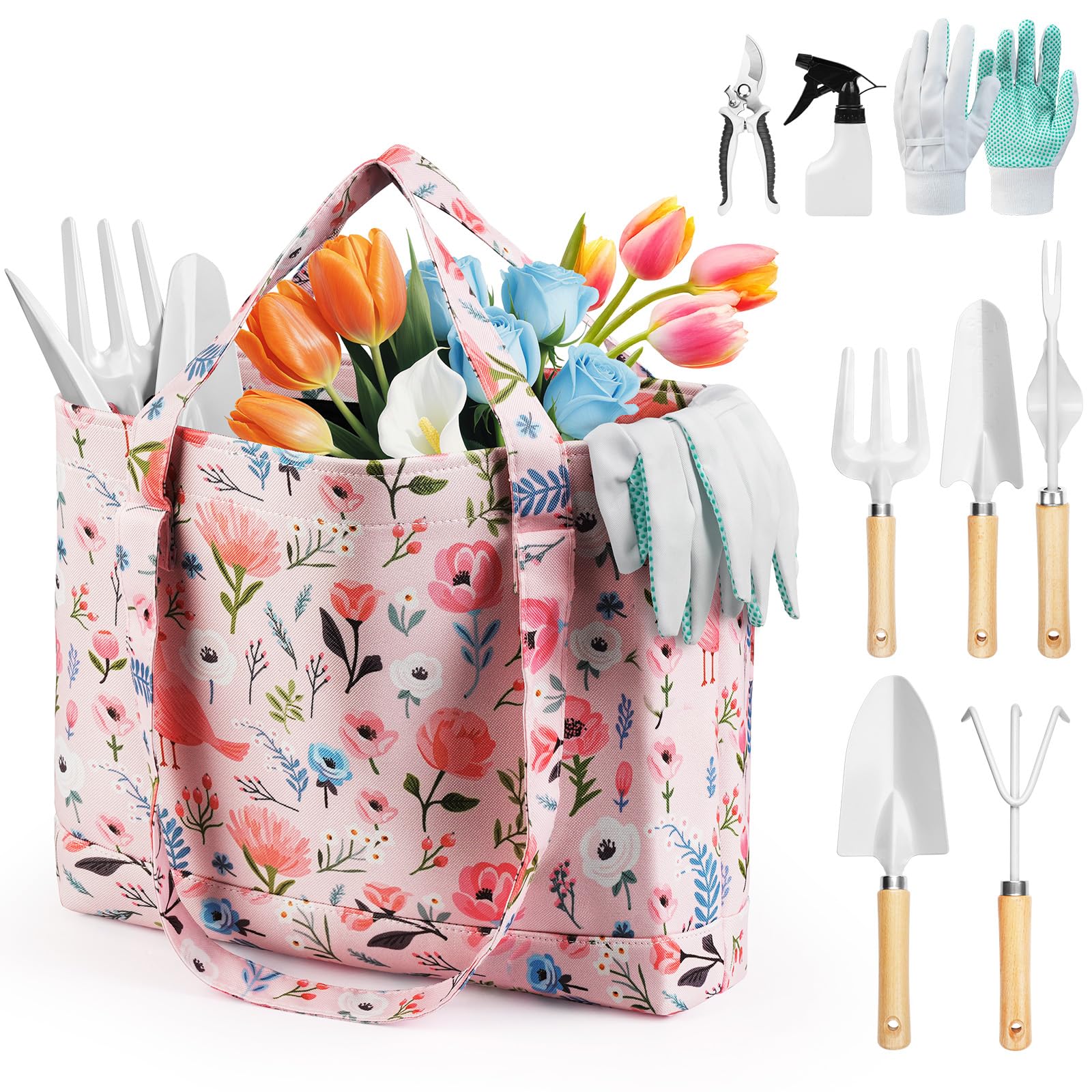 Grenebo 10-Piece Garden Tool Set
