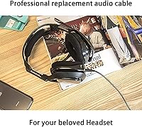 Vista 4 de JAINTA - Cable de repuesto A10 A40 compatible con auriculares Astro A10 A40 A30 A50, cable compatible con Xbox One Play Station 4, PS4, cable