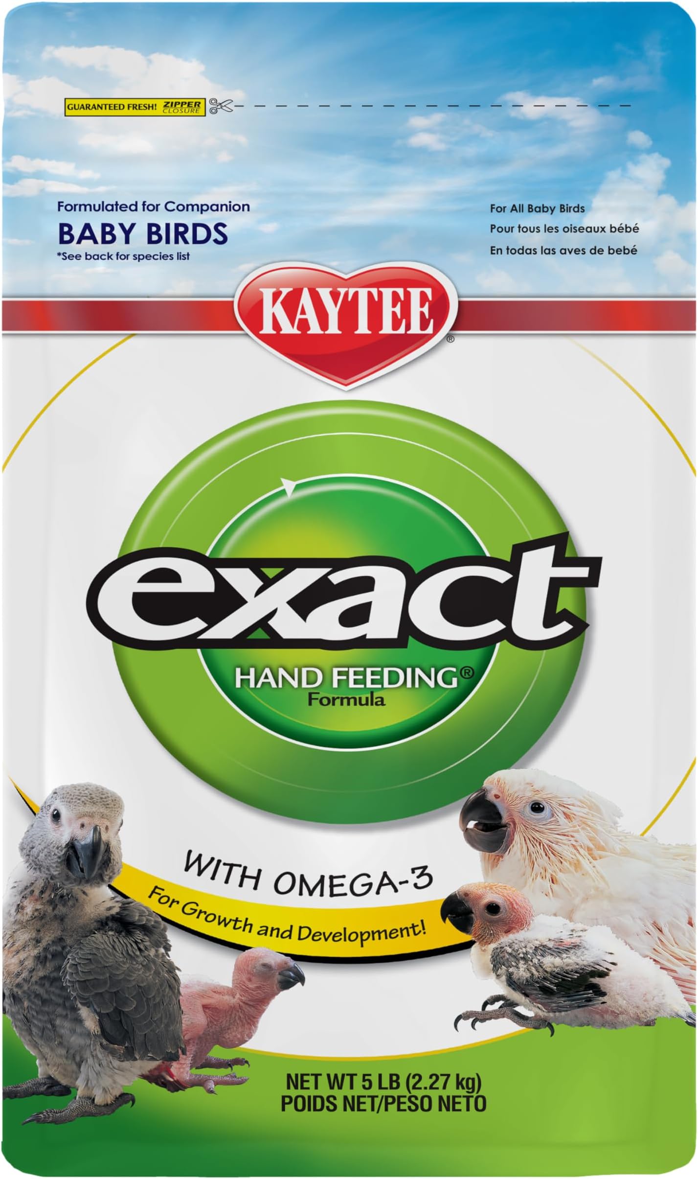 KAYTEE exact Hand Feeding Formula 2.27 kg