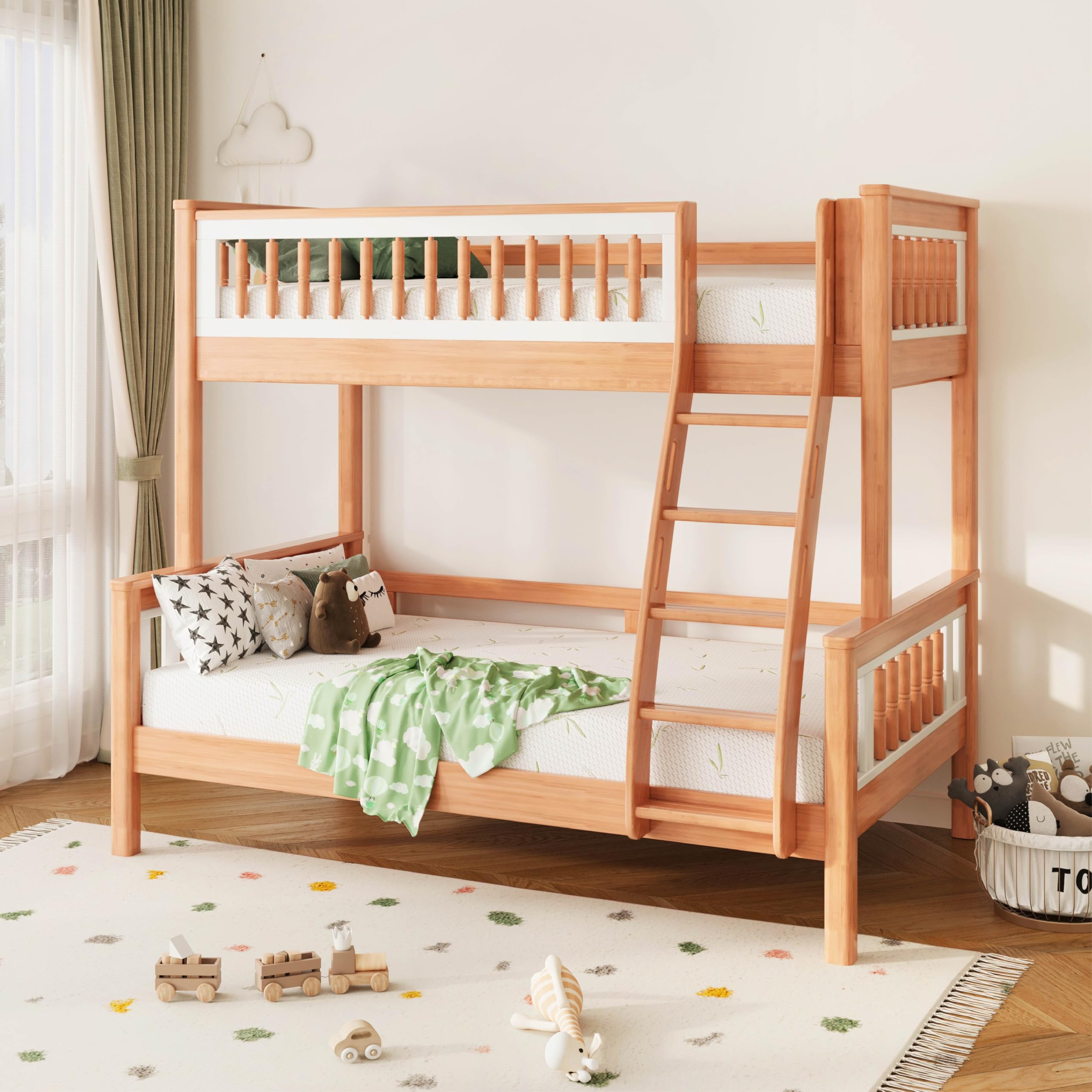 Dyonery 8 Inch Twin Mattress for Kids & Bunk Beds, Cooling Memory Foam with Green Tea Gel, Medium Firm, Fiberglass Free, Certipur-US Certified, Made in USA of US Foam and Global Materials, 38x75x8”