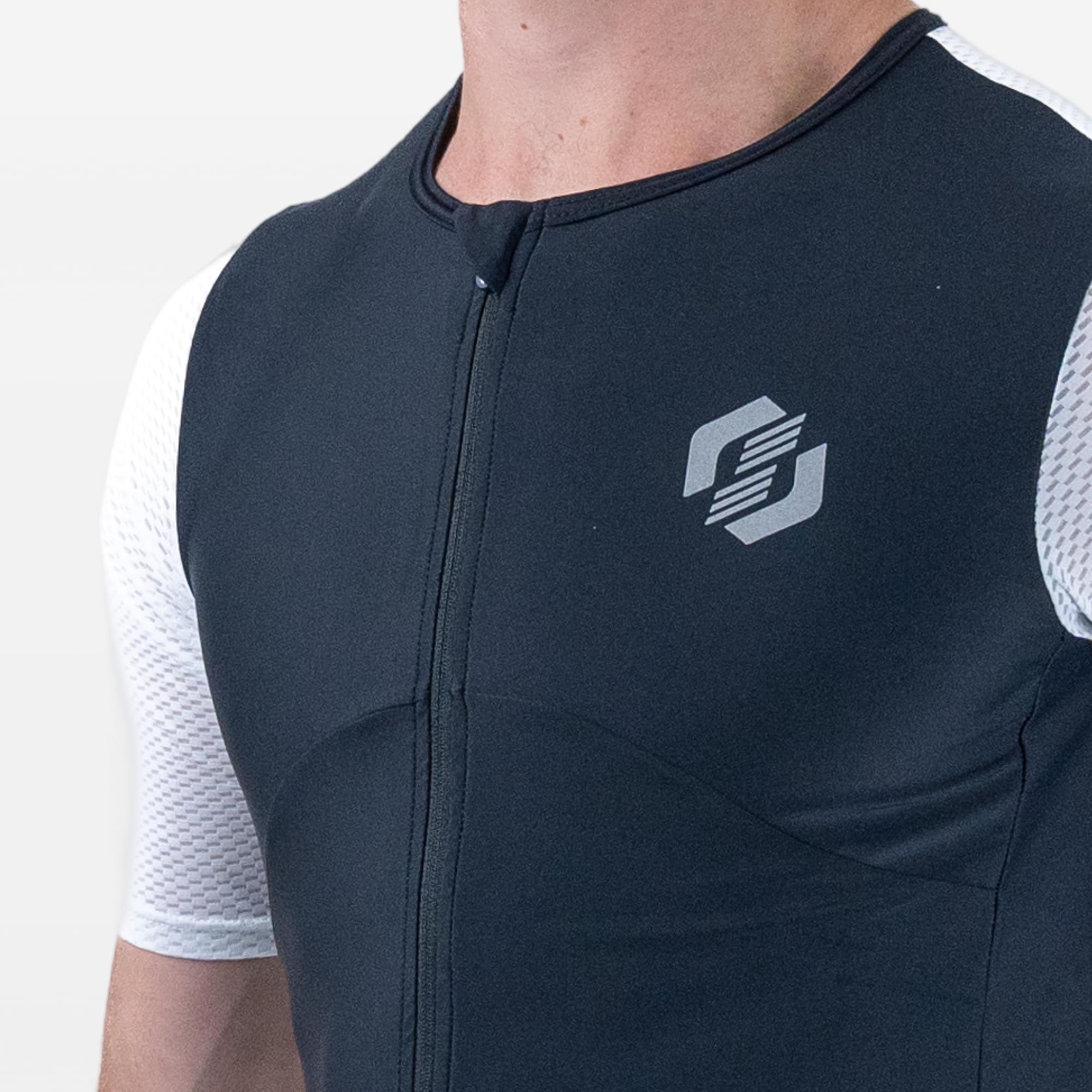 SLS3 Triathlon Anzug Herren - Trisuit Einteiler – Triathlonanzug - Triathlon Einteiler - Aerodynamischer Kurzarm Trisuit