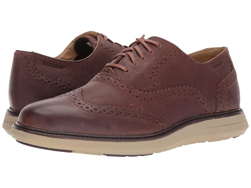 

Sebago Smyth Wing Tip (Brown Leather) Men's Shoes