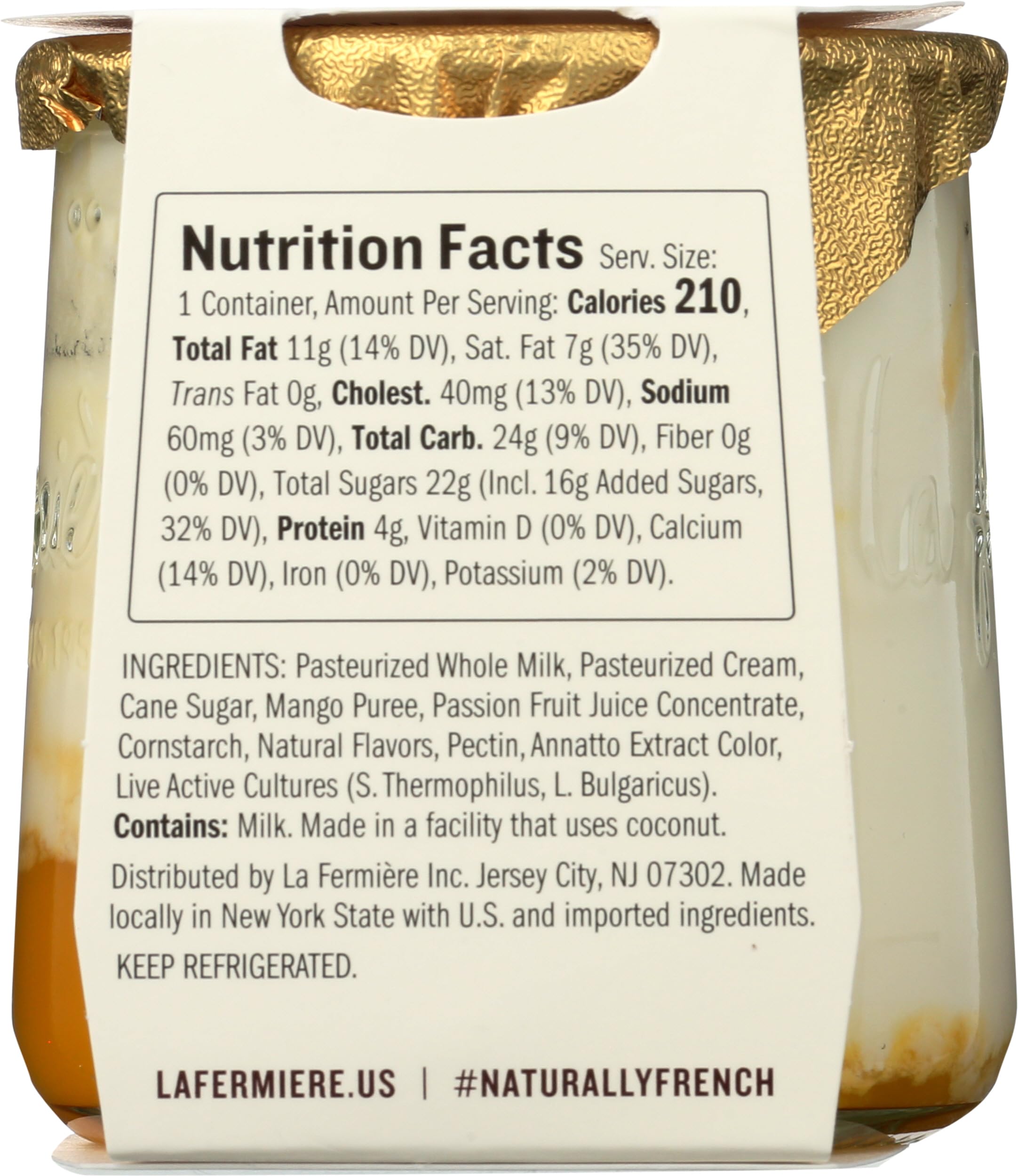 La Fermiere Mango Passion — view 2