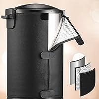 Vista 6 de OFFNOVA Derretidor de cera para hacer velas, olla de fusión eléctrica grande de cera de 10L con boquilla de núcleo de calefacción y pantalla