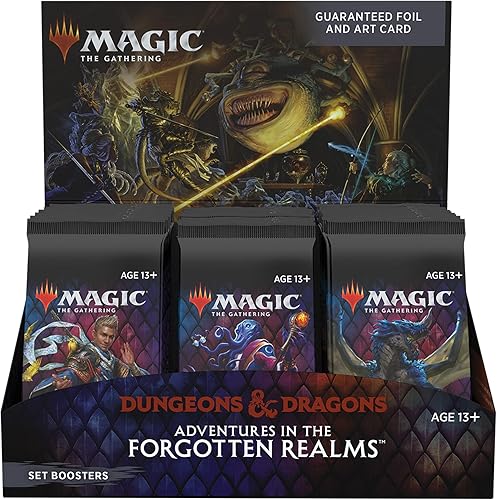 Miniatura 6 de Magic: The Gathering Adventures in The Forgotten Realms Set Booster Box, 30 paquetes, para mayores de 13 años