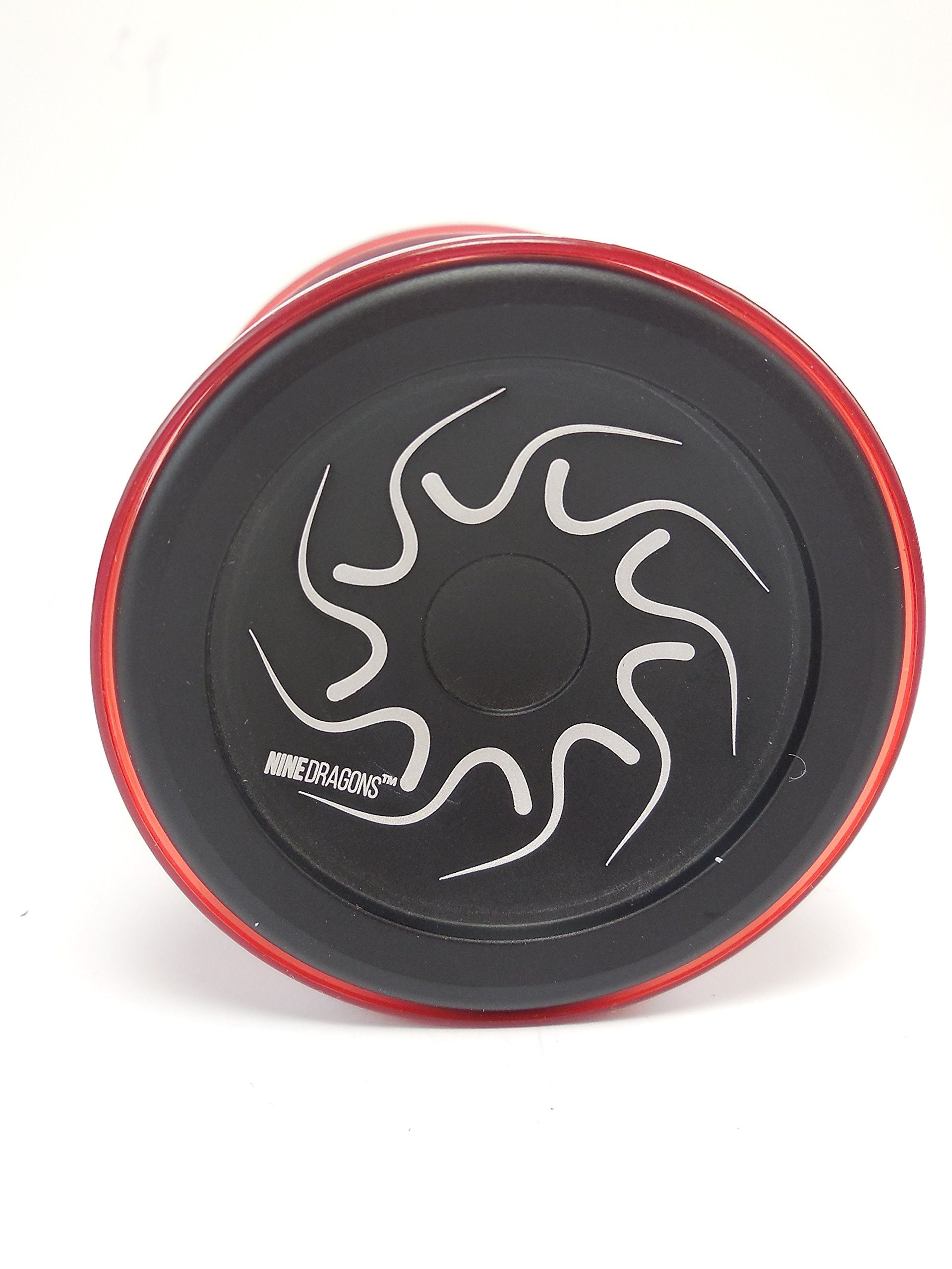 YoYoFactory Nine Dragons Yoyo Color Black with Red Cap New Limited
