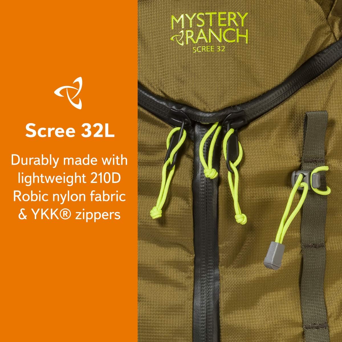 Mystery Ranch Scree 32 Backpack - Technical Daypack, Lizard, L/XL Large / X-Large Lizard